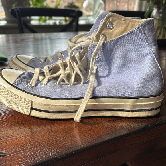 Periwinkle High Top Converse! - Picture 4 of 4
